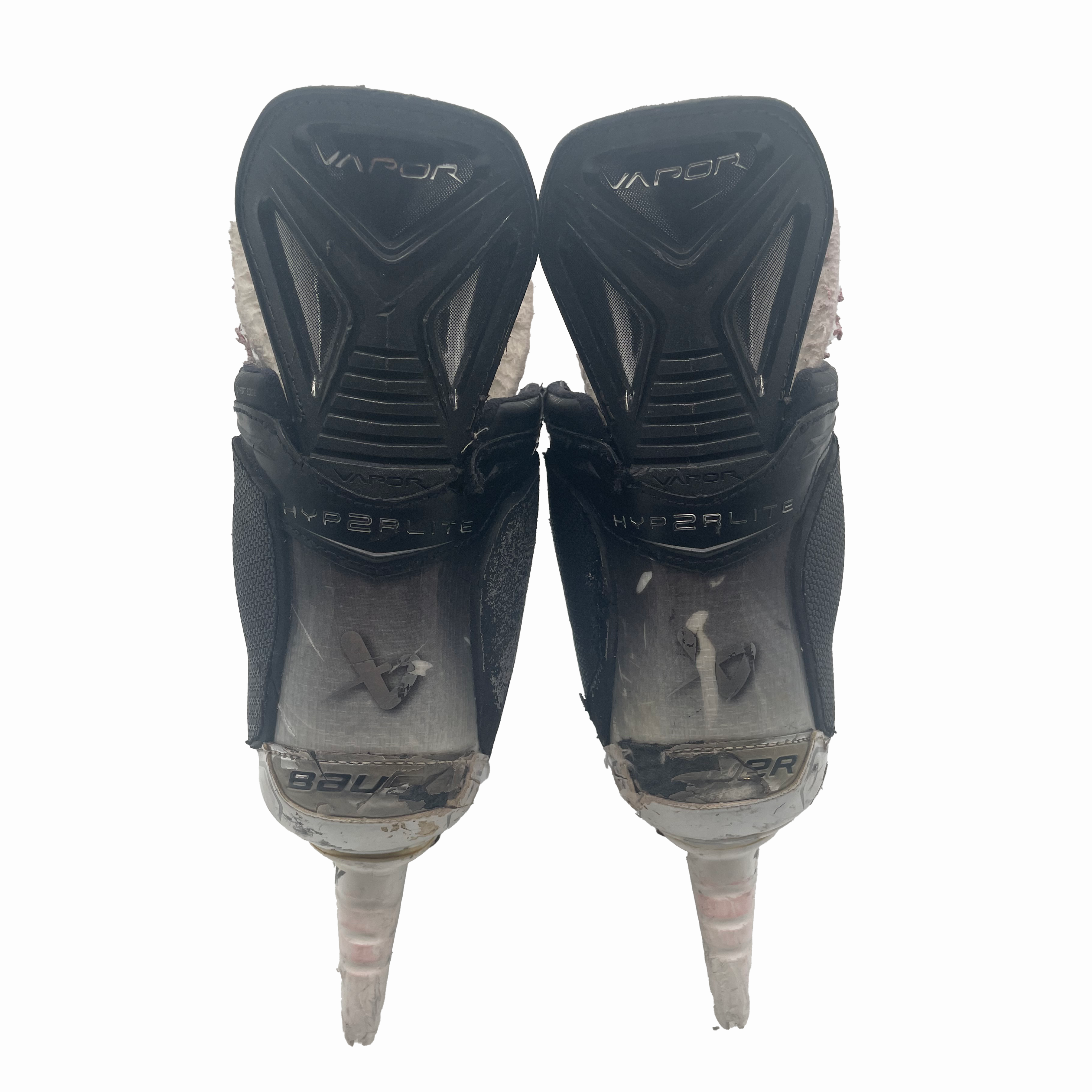 Bauer Vapor Hyperlite 2 – Patins de hockey Pro Stock d'occasion avec bloqueurs de tir – Taille 7E